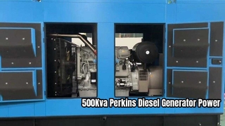 500-kVA-Dieselgenerator-Stromversorgungslösung von Perkins