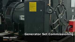 Installation und Inbetriebnahme des Generatorsatzes