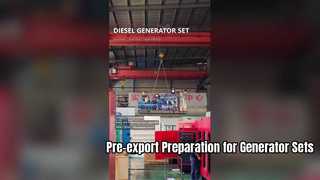Vorbereitung vor dem Export für Generatorsätze