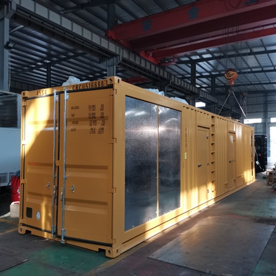 kaufen Dieselgenerator des Behälter-2250kva mit schalldichtem Generator Cummins Engine 1800kw online manufacture