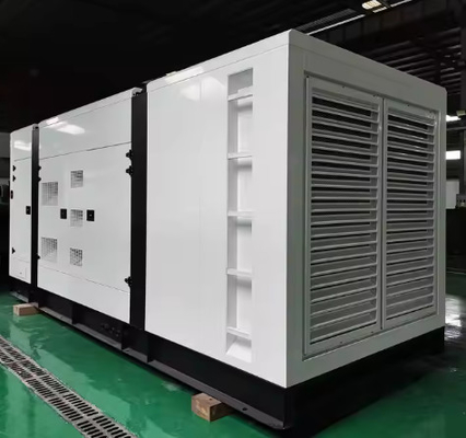 kaufen Container-Typ Dieselmotor Wassergekühlt Industrie 800KW 1000KVA Dieselgenerator Set online manufacture