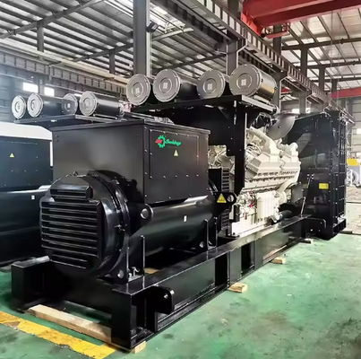 kaufen 1850 KVA SHX Dieselgeneratorensätze mit Cummins Motor Power Dynamo Alternator Genset Elektrizitätsanlage für Back-up-Strom online manufacture