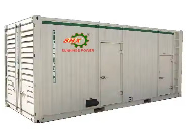 kaufen 2200KVA leise Dieselmotor-Generator mit Behälter SHX Dieselgenerator Hersteller Hochwertige Elektroanlage für Rechenzentrum online manufacture