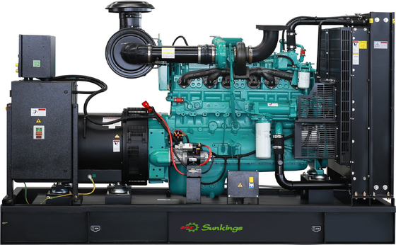 kaufen Kraftstoffeffizienz Offener Dieselgenerator 300 KVA Cummins-Motor online manufacture