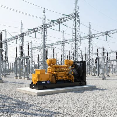 kaufen Erdgasmotor-Generator kundenspezifisch 500kw 625kw LPG LNG Erdgas-Stromaggregat Biogas-Strom für Kraftwerk online manufacture