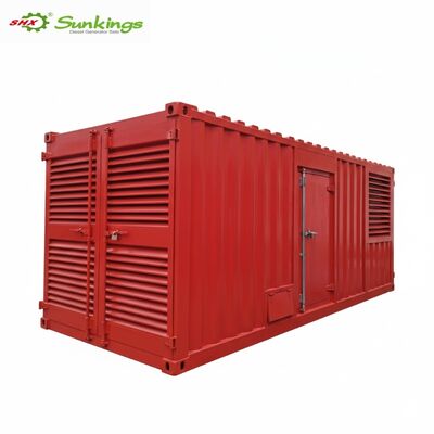 kaufen 1000kw 1200kw 2000Kw Diesel Notstromaggregat mit ATS, offenes Gehäuse, schallgedämmter Container-Typ online manufacture