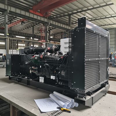 kaufen Offener Typ Cummins Dieselgenerator 1 Megawatt 1080kw 1250kva 1350kva 1500kva Backup-Generator Diesel Genset für Kraftwerke online manufacture