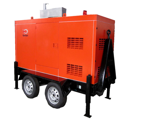 kaufen Anhänger-Diesel- Generator-Dreiphasen-Cummins-Kraftwerk 1500rpm 1800rpm online manufacture