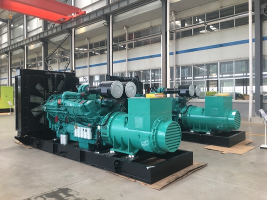 kaufen 110v-480v 1500KW Dieselgenerator-elektrischer offener Rahmen-Dieselgenerator online manufacture