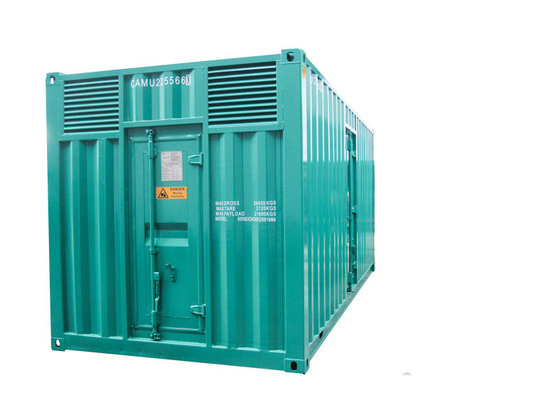 kaufen Schalldichtes Bereitschaftsdieseleinzelnes tragendes Cummins Kraftwerk des generator-2MW online manufacture