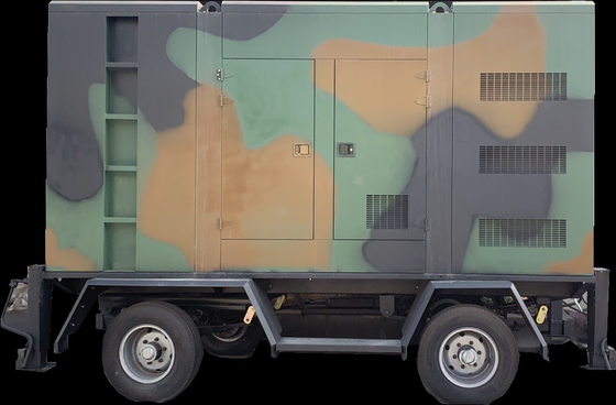 kaufen Anhänger-Dieselgenerator-Wechselstrom-Generator-schalldichte wassergekühlte Gd-Sätze Soems 500kw online manufacture