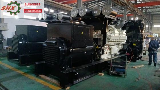 Cummins 2500kva 6,3kv Hochspannungsgeneratoren für Seehäfen Standby