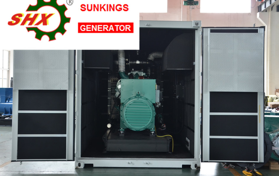 Schalldichtes Dieselgenerator mit einer Leistung von 2000 kW MTU für den industriellen Standby