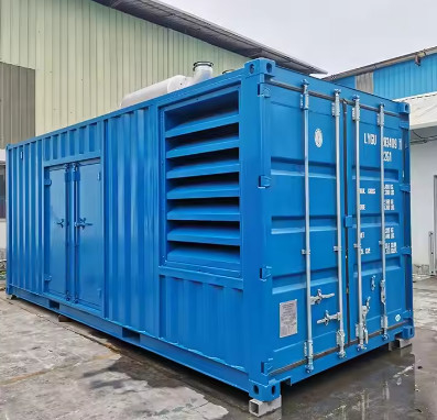 1350 KVA Super-Stille Diesel-Generator Set mit Strommotor SHX Diesel Generator Container Generator Elektrische Anlage Alternator Generator für Industrie