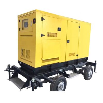 SHX 50KVA Silent Diesel Generator Set with Trailer High Performance Manufacturer Power Plants Backup Electricity for Home Use